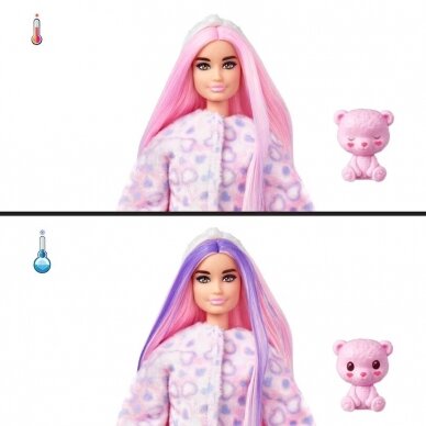 Barbie lėlė Cutie Reveal serija -meškutė HKR04 4