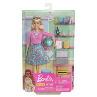 Barbie lėlė mokytoja 1