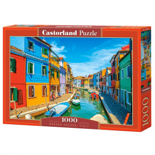 Castorland dėlionė Burano Colors Italy  1000 det.