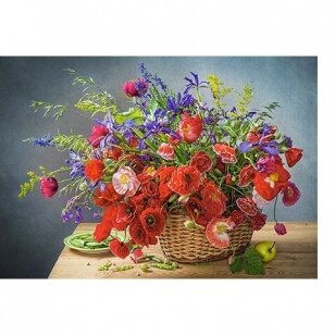 Castorland dėlionė Bouquet with Poppies 500 det