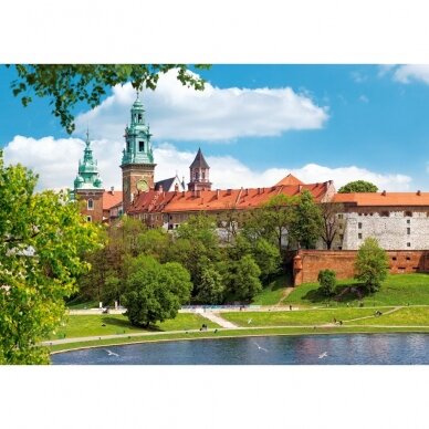 Castorland dėlionė Wawel Royal Castle, Cracow, Poland 500 det 1