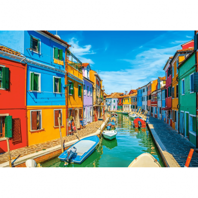 Castorland dėlionė Burano Colors Italy  1000 det. 1