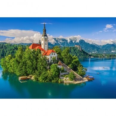 Castorland dėlionė Bled Slovenia 500 det  1