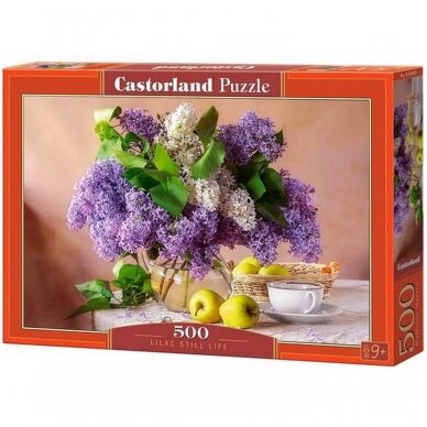 Castorland dėlionė Lilac Still Life 500 det