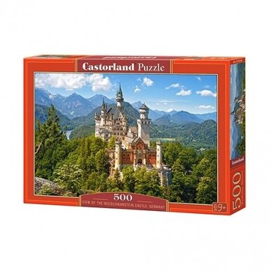 Castorland dėlionė Neuschwanstein Castle, Germany 500 det