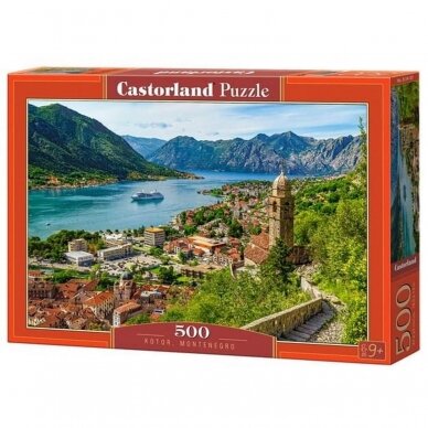 Castorland dėlionė Kotor Montenegro 500 det