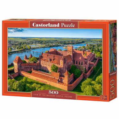 Castorland dėlionė View of The Marlborg  Castle, Poland 500 det