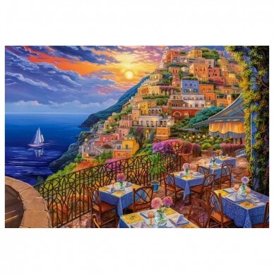 Castorland dėlionė Romantic Positano Evening 1500 det. 1