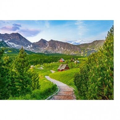 Castorland Dėlionė   Trail In Tatras, Poland 500 Det 1