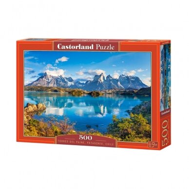Castorland dėlionė Torres Del Paine, Patagonia, Chile 500 det