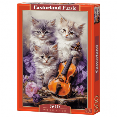 Castorland dėlionė Musical Kittens 500 det