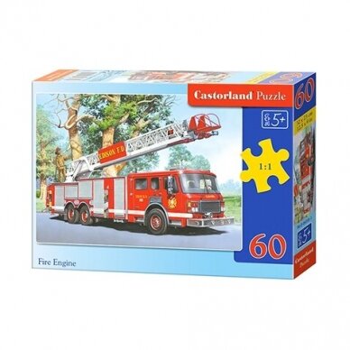 Castorland dėlionė Fire Engine  60 det.