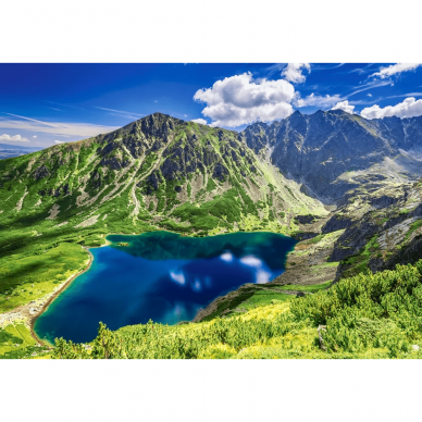 Castorland dėlionė Czarny Staw Gąsienicowy Tatras Poland 500 det    1