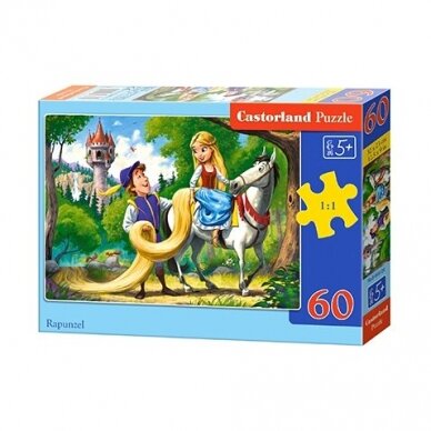 Castorland dėlionės  Rapunzel 60 det.