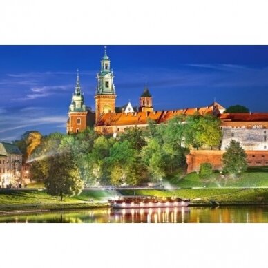 Castorland dėlionė Wawel Castle By Night, Poland 1000 det. 1