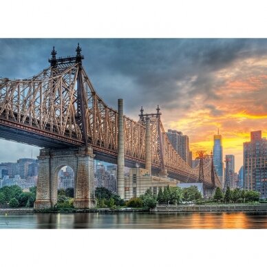 CherryPazzi dėlionė Queensboro Bridge in New York 1000 det. 2