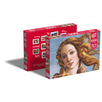 CherryPazzi dėlionė Face of Venus by Sandro Botticelli 1000 det. 2