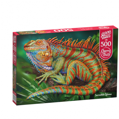 CherryPazzi dėlionė  Incredible Iguana 500 det