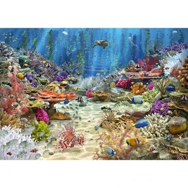 CherryPazzi dėlionė Coral Reef Paradise 2000 det. 2