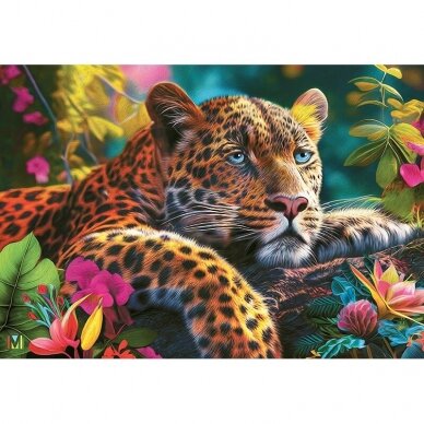 CherryPazzi dėlionė Reclining Leopard 500 det 5