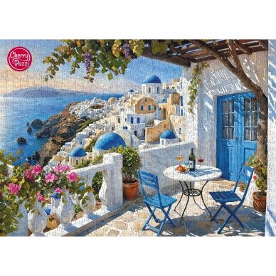 CherryPazzi dėlionė Santorini Blues 1000 det 7