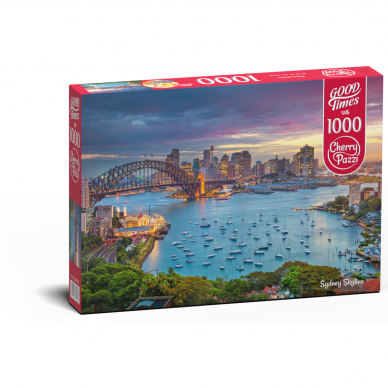 CherryPazzi dėlionė Sydney Skyline 1000 det.