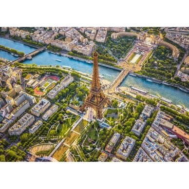 CherryPazzi dėlionė View over Paris Eiffel Towe 1000 det. 1