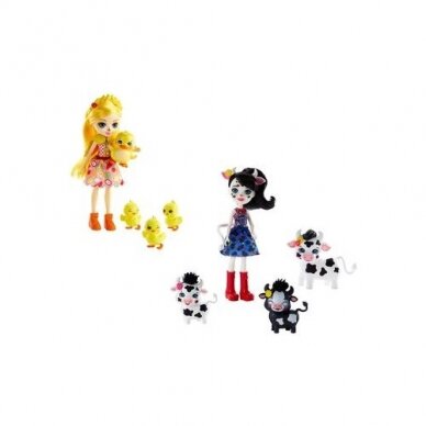 Enchantimals Family Mini lėlė su mėgstamu gyvūnu 3