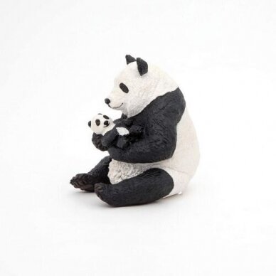 PAPO Figūrėlė Panda su jaunikiu 8 cm 3