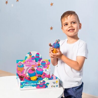 Genio kids rinkinys išmanusis smėlis Keksiukai ir ledai, 1 kg 8