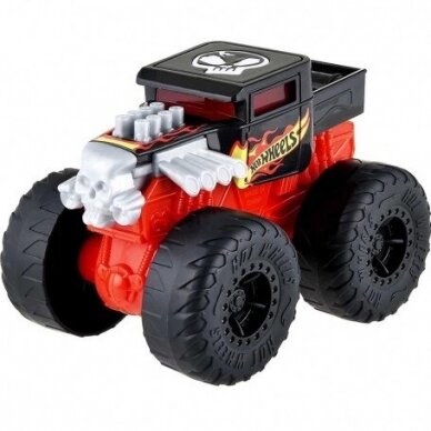 HOT WHEELS MONSTER TRUCK automobilis Roarin Wreckers Bone Shaker CU 1