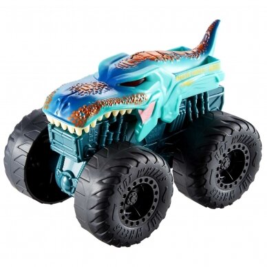 HOT WHEELS MONSTER TRUCK automobilis Roarin Wreckers Tiger Shaker CU 1