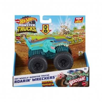 HOT WHEELS MONSTER TRUCK automobilis Roarin Wreckers Tiger Shaker CU