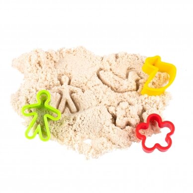 Išmanusis smėlis su formelėmis, 150g, 5 spalvų smėlis 4