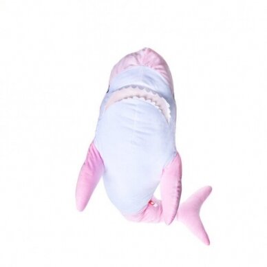 Fancy minkštas ryklys rožinis 98 cm 4