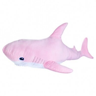 Fancy minkštas ryklys rožinis 98 cm