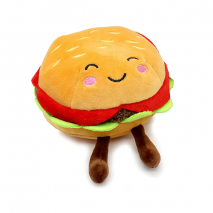 Softlings Foodies minkštas pliušinis hamburgeris 16 cm